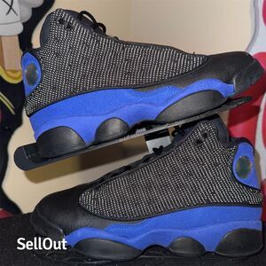 Nike Air Jordan 13 Retro GS 'Black Royal' Kids Athletic Shoes